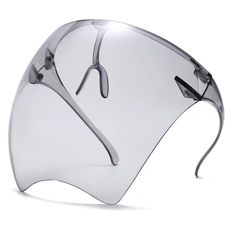 Nuevas máscaras espaciales protectoras faciales anti-splash anti-nebble gafas de aislamiento de alta definición anti-humo de petróleo protectoras de seguridad anti-epidemia