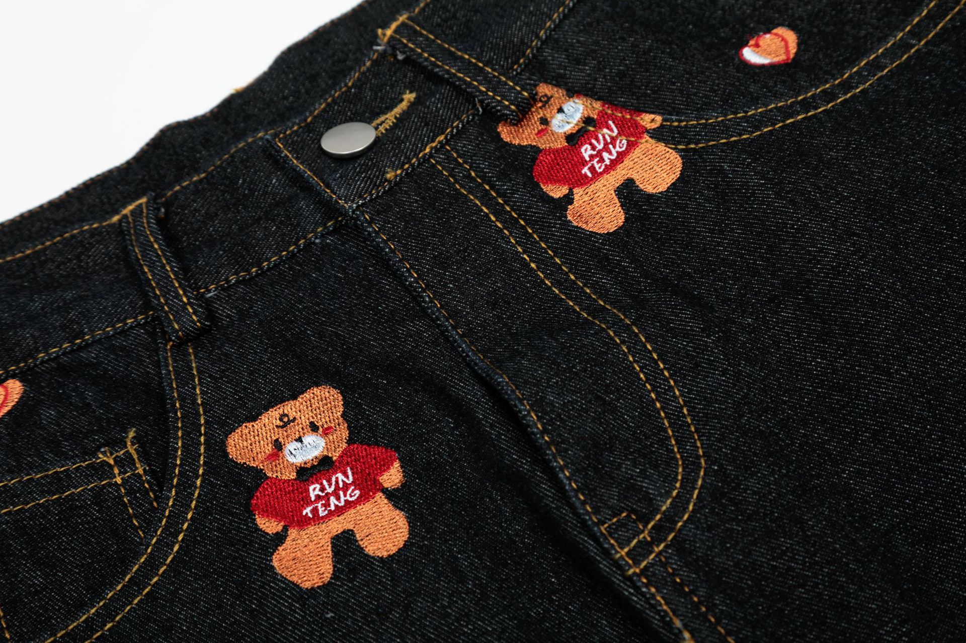 Brand 2025 Street Fashion European And American Denim Solid Color Straight-Leg Women's Casual Jeans Wholesale Supply_ecoleips.com
