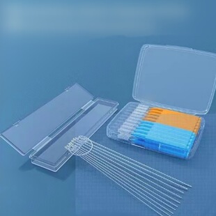 Shower head brush cleaning brush nozzle shower cleaning needle interdental brush gap brush 20 * needle 10