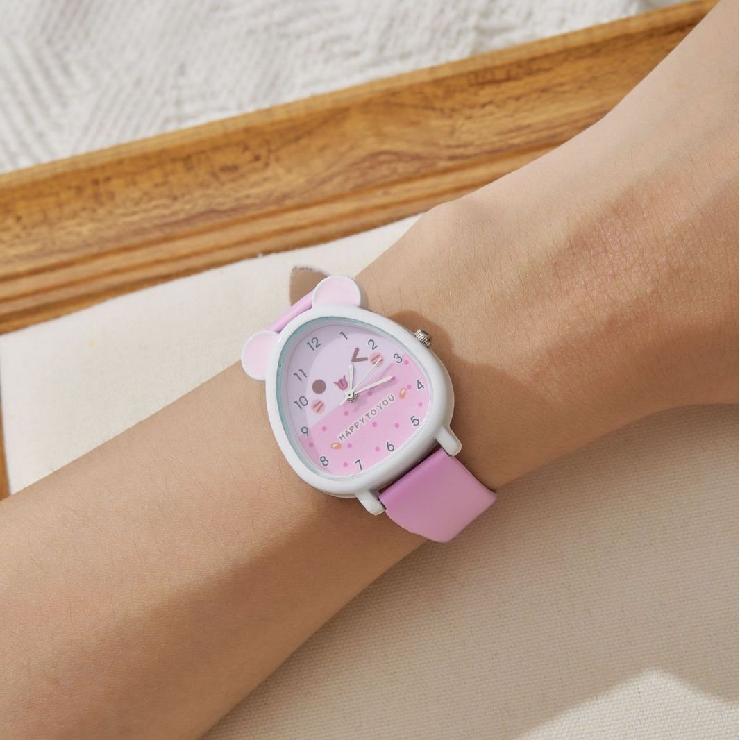 Belt Cartoon Children's Minimalist Student Quartz Watch New Product_voghion.com