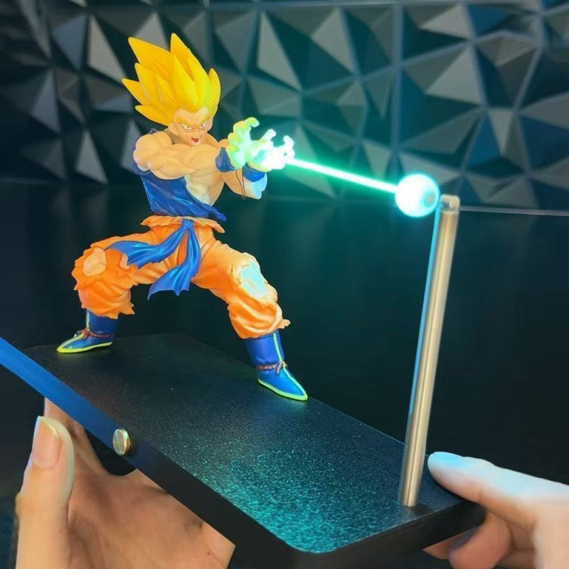 ドラゴンボール周辺亀派気功悟空ナイトライト磁気雰囲気ナイトライトフィギュアデスクトップ装飾樹脂ナイトライト|undefined