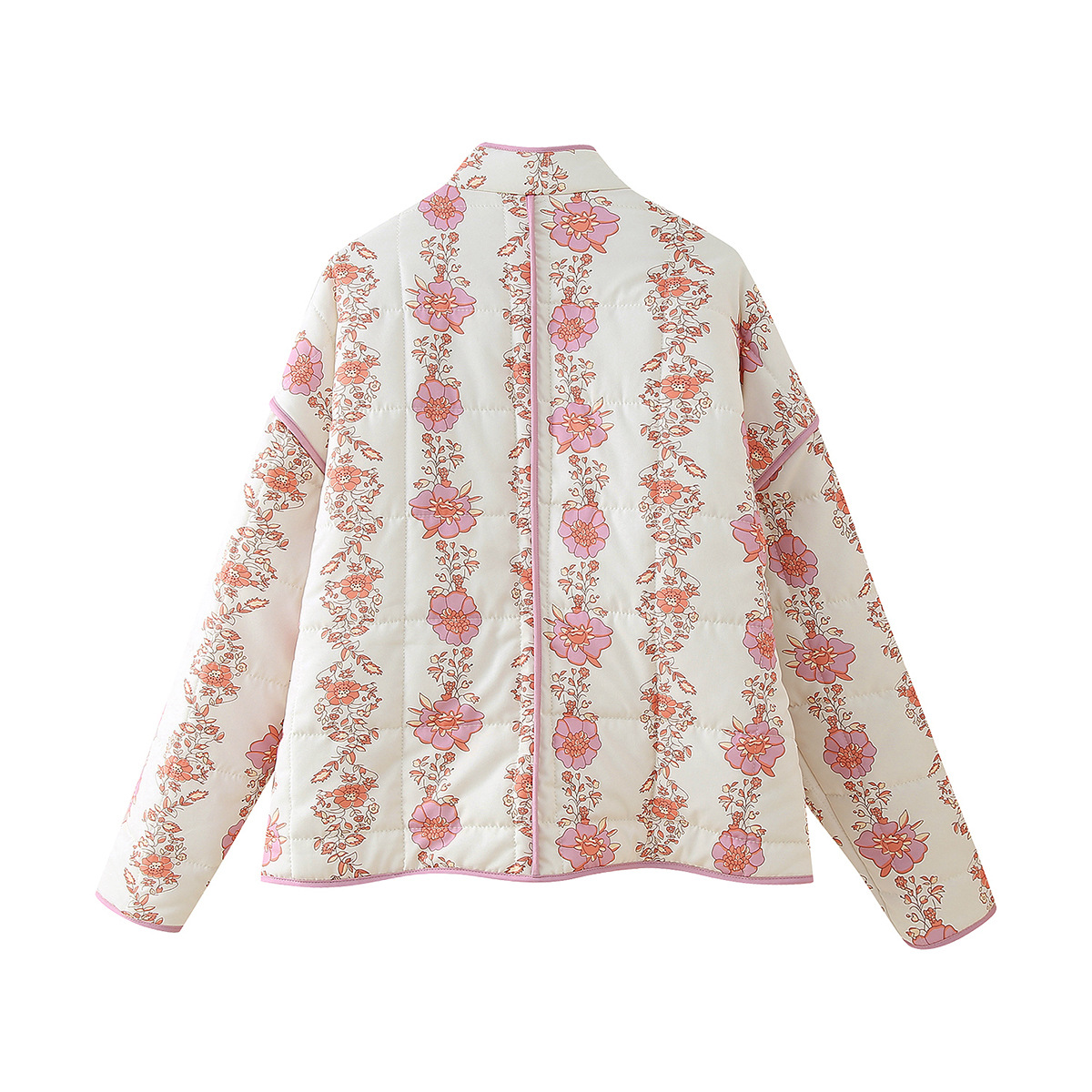 2024 Autumn/Winter New Product Women's Street Fashion Casual Printed Cotton Jacket w028 6246_voghion.com