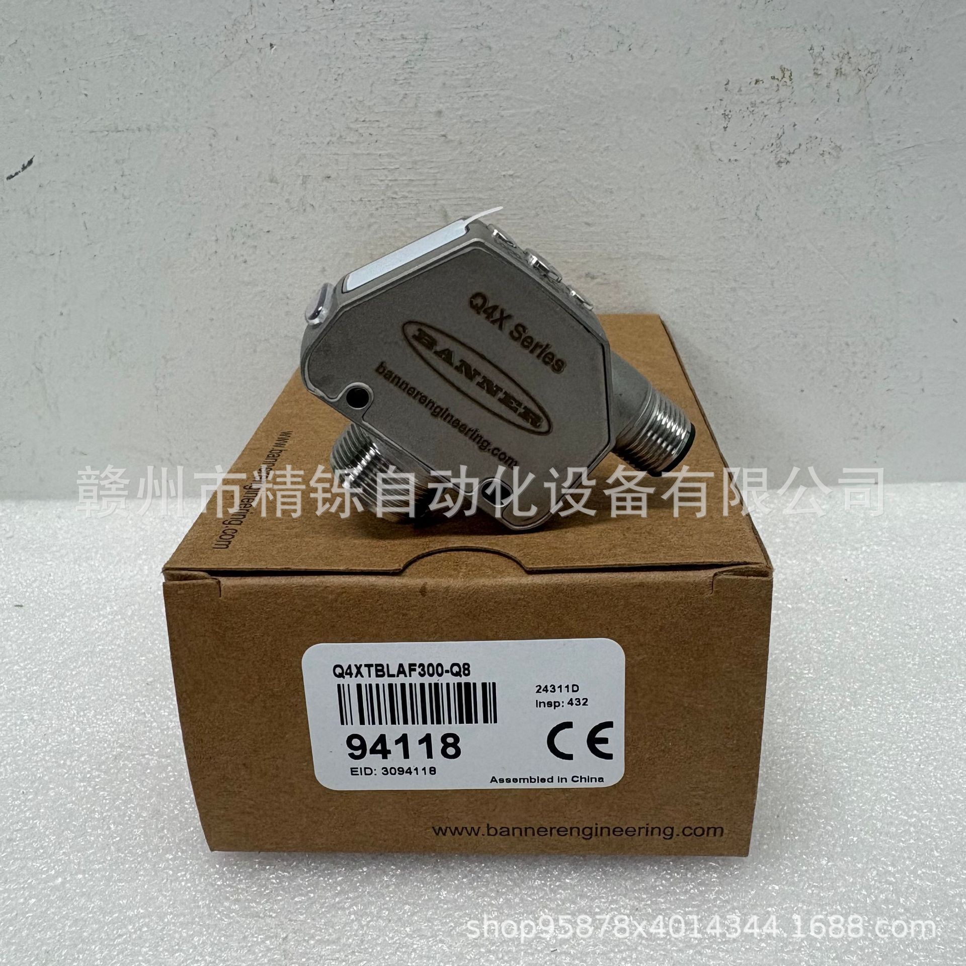 邦纳激光传感器Q4XTBLAF300-Q8传感器议价
