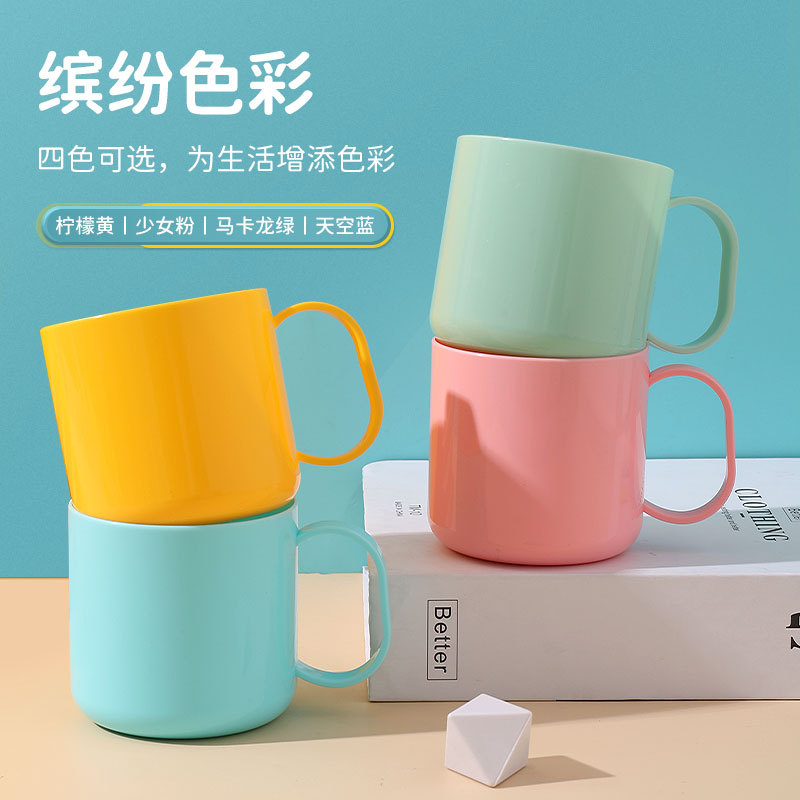 Venta al por mayor taza de enjuague bucal taza cepillo de dientes taza hogar lindo gota resistente taza de agua de dibujos animados cepillado taza de lavado