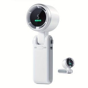 2025 New Cross-Border Dropshipping Turbine Fan Turbine High-Speed Portable Outdoor Handheld Fan