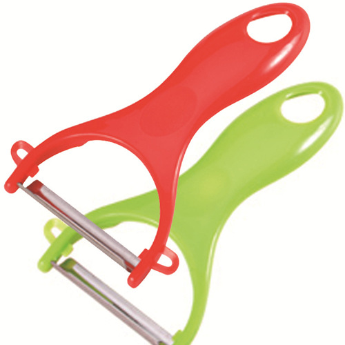 Kitchen stainless steel peeler ceramic melon peeler fruit peeler peeler apple peeler LOGO QR code
