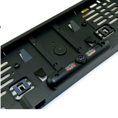 Vehicle camera frame visual reversing camera