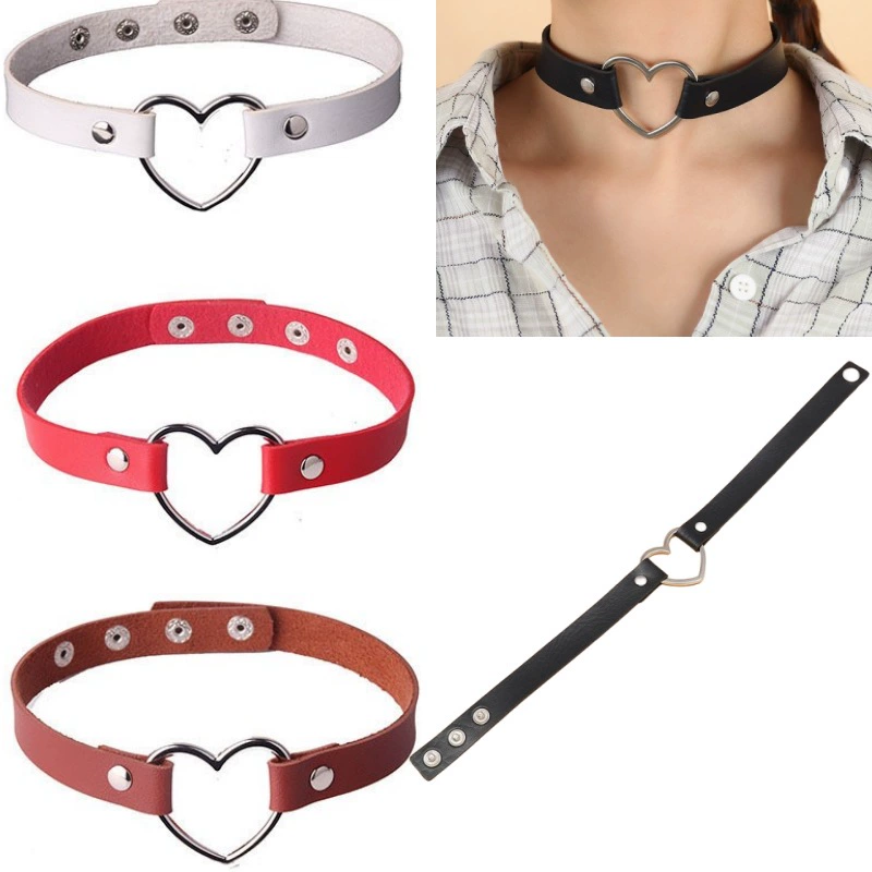 Воротник женский модный мягкий воротник в японском и корейском стиле для девочек с большим персиковым сердцем воротник в форме любви женский шейный ремешок Воротник ожерелье короткое