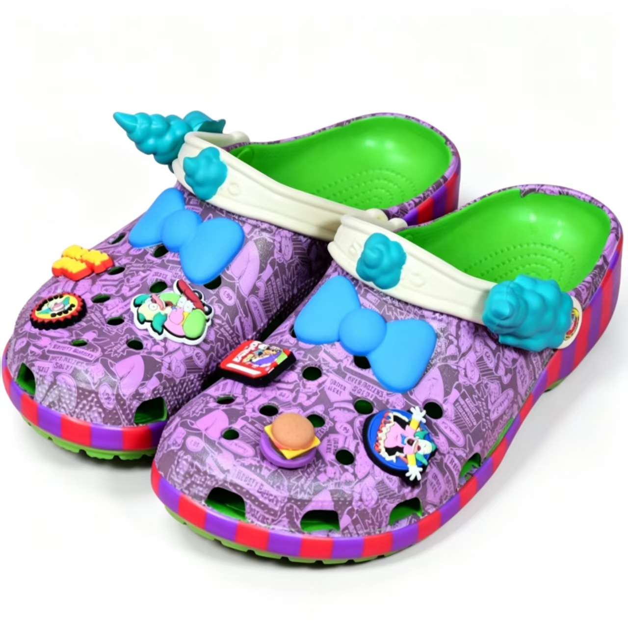 Simpsons serie original agujero zapatos de playa zapatos sandalias anti-deslizante zapatos transpirables al por mayor suministro transfronterizo