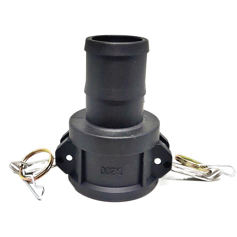 2 pulgadas a 3/4 pulgadas cable exterior IBC Ton barril conector rápido PP conector rápido cabeza hembra conector rápido extremo hembra