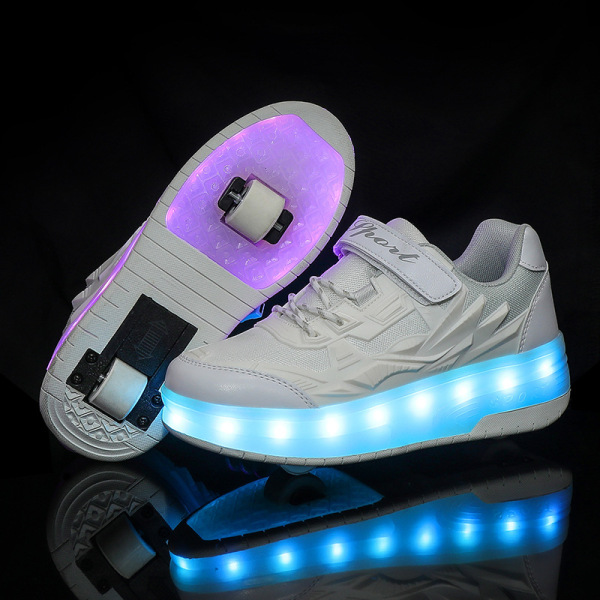 dual wheel children's comfortable footwear for adults
