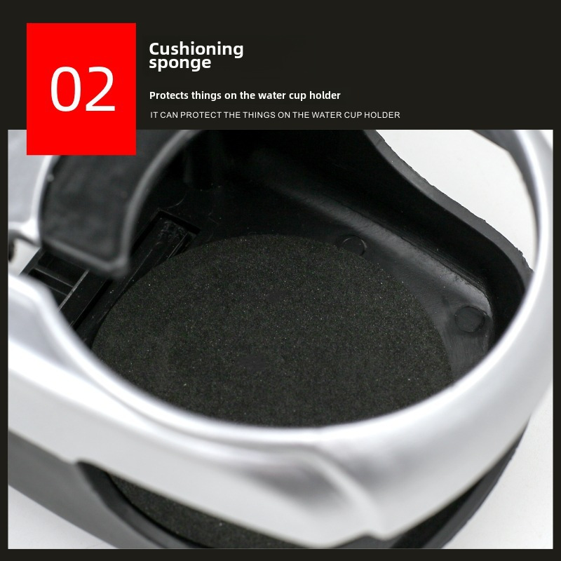 Bil dryckeshållare multifunktionellt luftutlopp vattenkoppshållare bil vattenkoppshållare bil askkoppshållare mugghållare_voghion.com