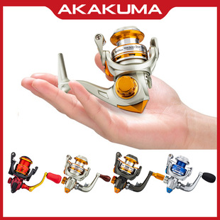 500 type palm zhongbao fishing wheel micro small fishing wheel remote cast metal spinning wheel mini spinning wheel rock fishing wheel