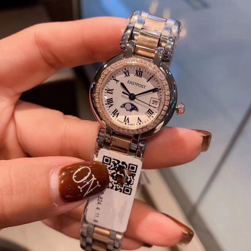 다이아몬드가 세팅된 외부 링, 로즈 쉘 로마 스케일 문 페이즈