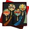 Henan Attractions Four Pieces (Handle) Tassel Red Box