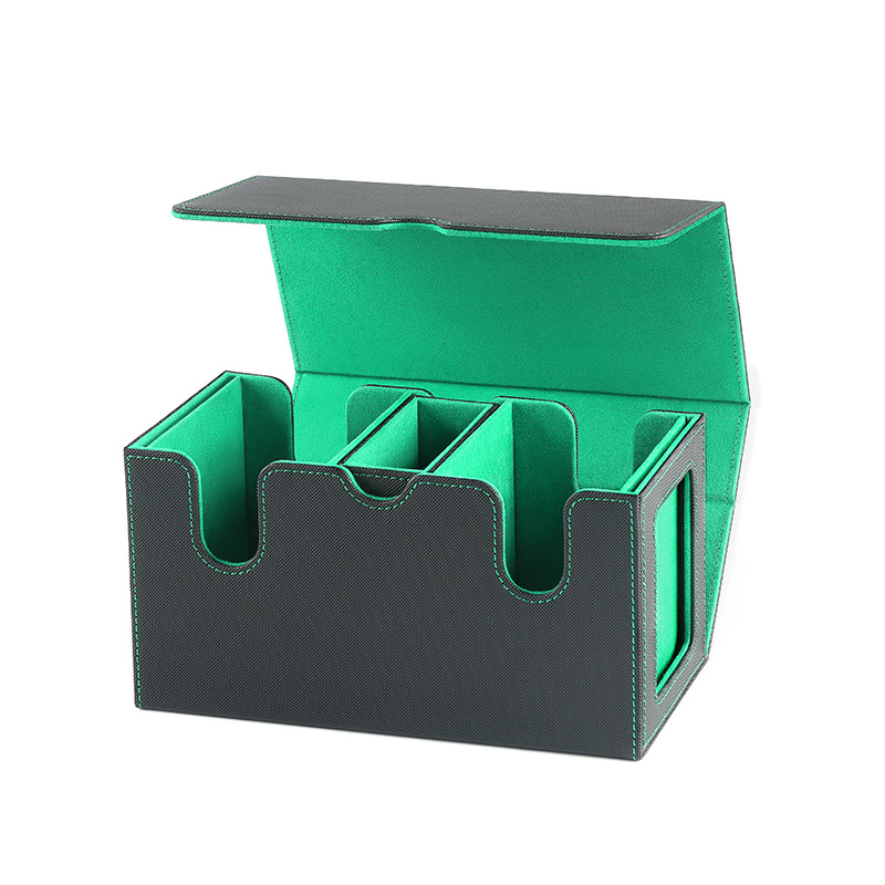 외부는 검정색 + 내부는 녹색