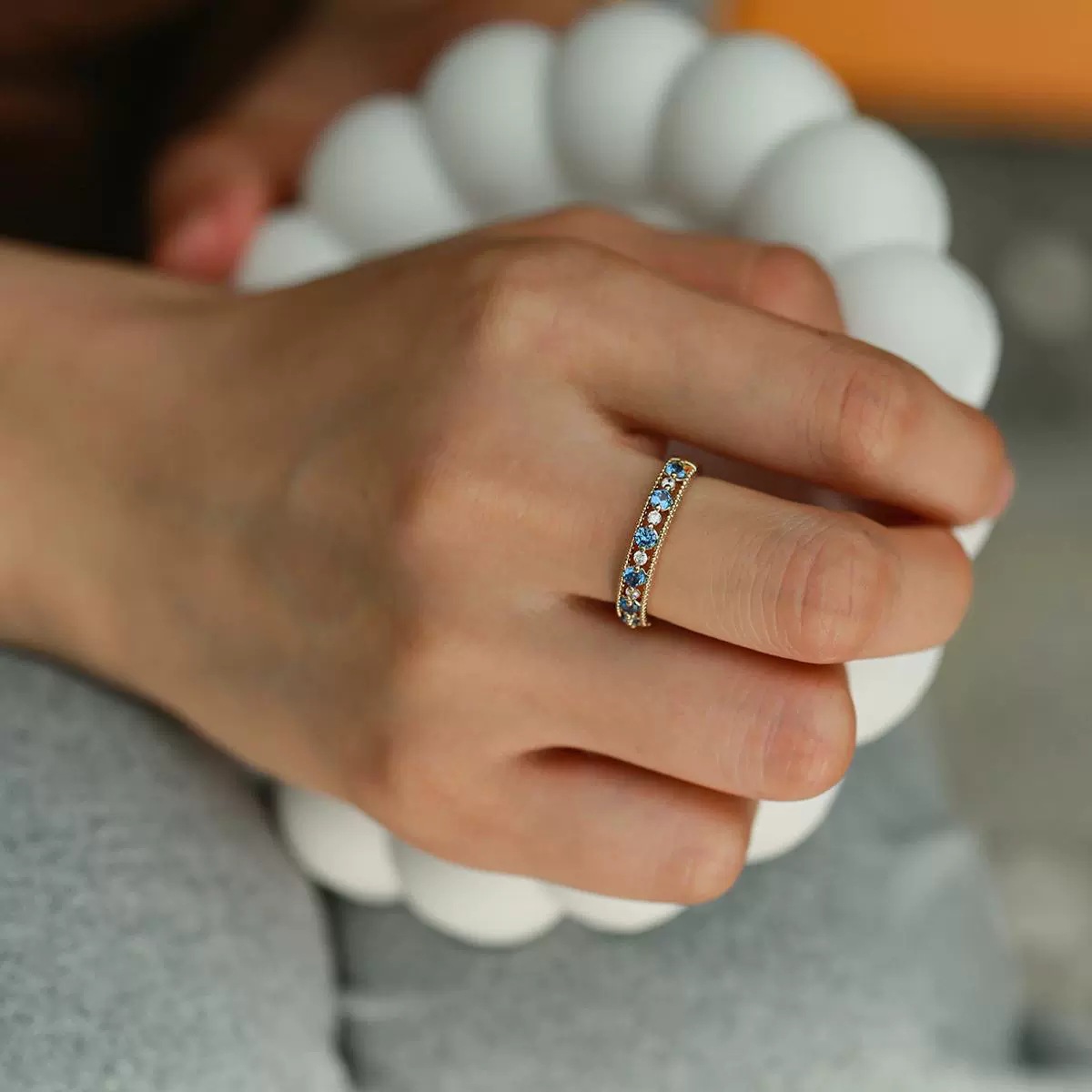 国境を越えたフランス宮廷の小衆海青水晶レースの透かし彫り模様