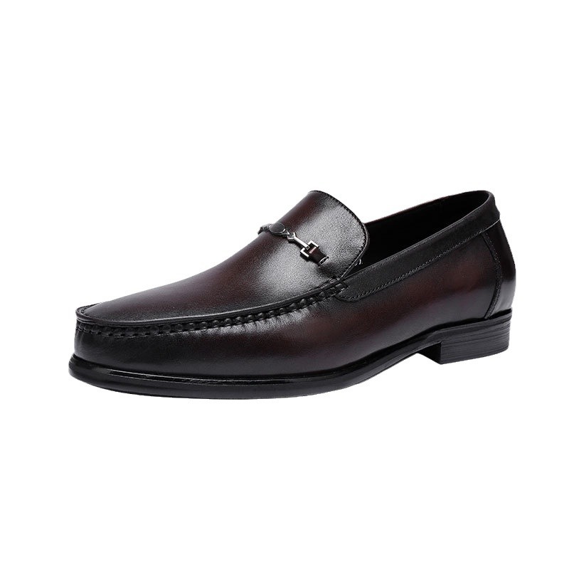 Nei Loafers Casual Business Set Féiss Formal Hären Liederschong Britesch Low-Top Moud Slip-on Lieder Härenschong_voghion.com