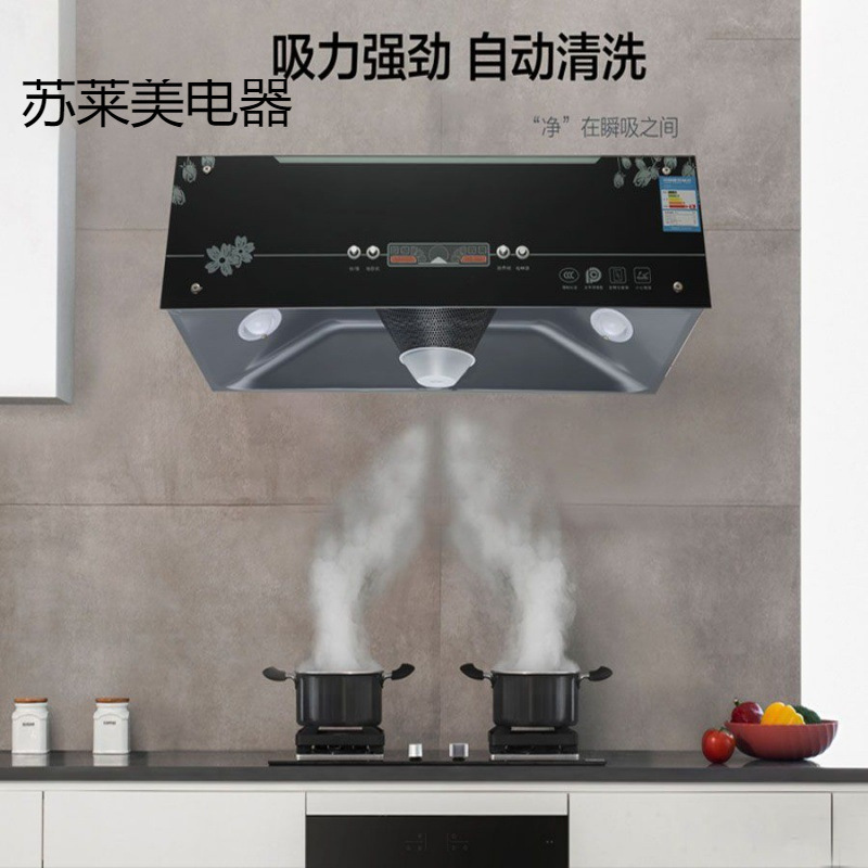 简易老式小户型抽油烟机出租房单灶油烟机出租屋大吸力超薄型厨房