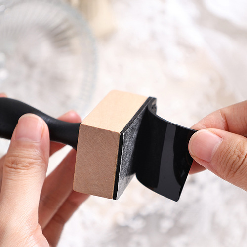 Cross-border wooden handle rubber stamp DIY journal stamp Wood-made seal stamp material journal stamp