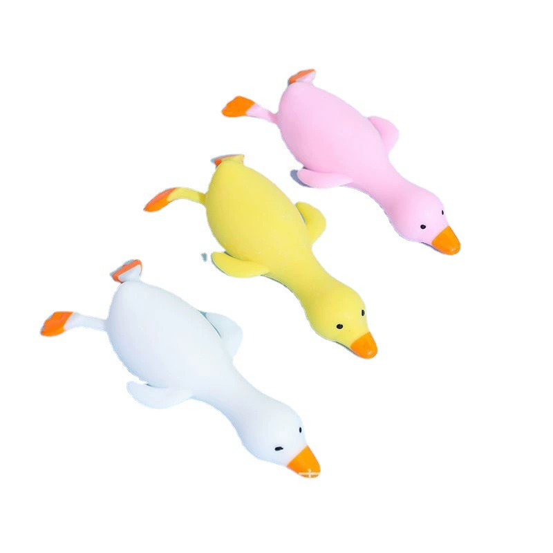 Игрушка, песок, слизь, антистресс, утка