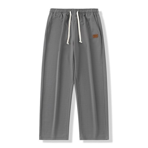 Pants men's spring new trendy brand loose straight sports pants for men spring and autumn sweatpants for men