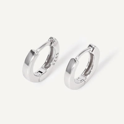 Korean Edition s925 Sterling silver backing 2021 A small minority design senior Earrings Allergy Versatile ins Women&#39;s Jewelry