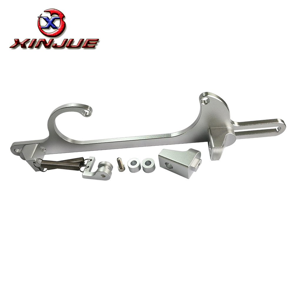 Cross-border auto parts modified throttle base cable base section aluminum alloy throttle cable 4150 factory