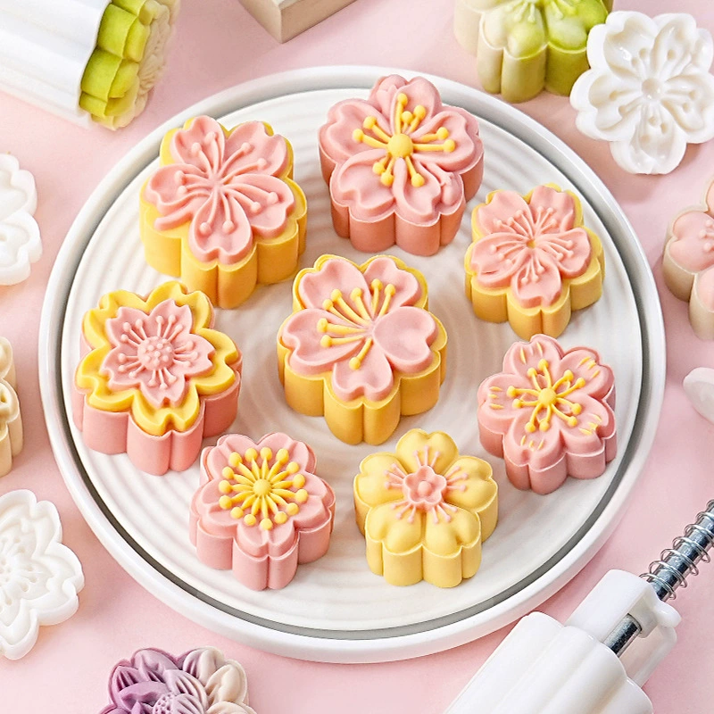 Новая форма для выпечки 2025 года: для кексов с вишней и машем, для лунных пряников, ручной пресс для приготовления объемных десертов дома