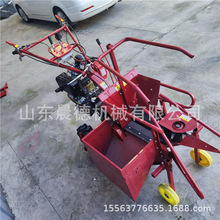 手扶自走式玉米收割机 单行苞米收获柴油秸秆回收机