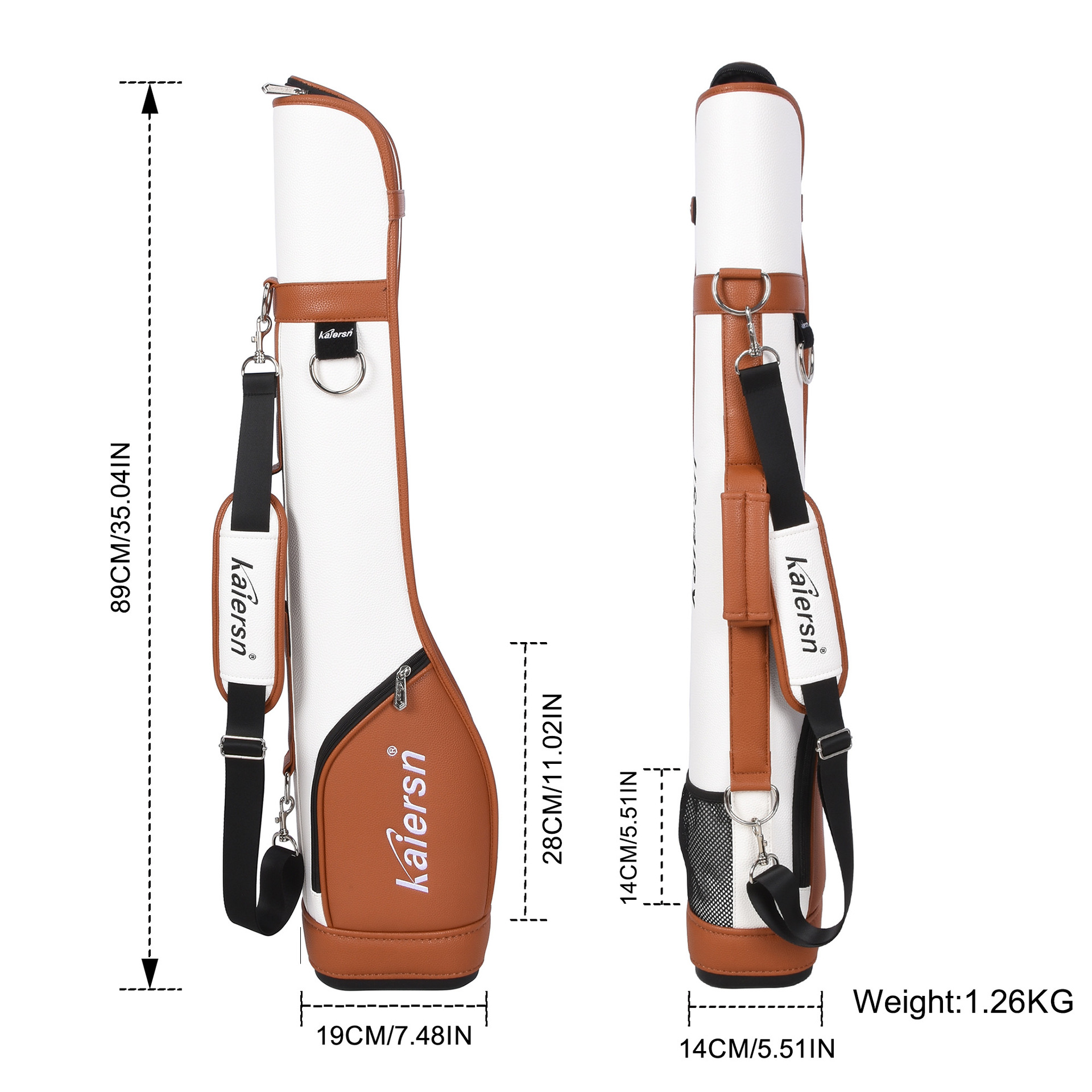 Kaiersn Park Golf Club Bag Bag Bag Gun Bag Ball Club Park Golf