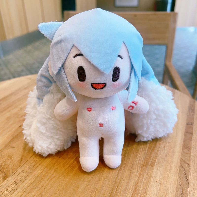 お着替え可15cm雪ミク初音可爱いコットン人形ふふふぬいぐるみお着替え可ぬいぐるみプレゼント朝|undefined