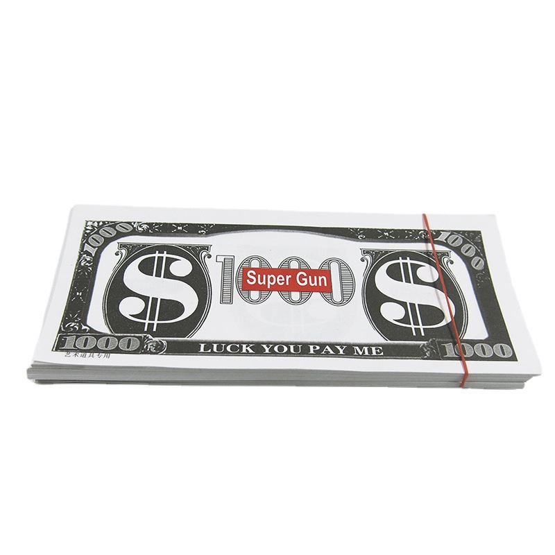 Super dinero pistola eléctrica continua pelo spray dinero pistola papel dinero creativo descompresión dinero pistola dólar accesorios juguete