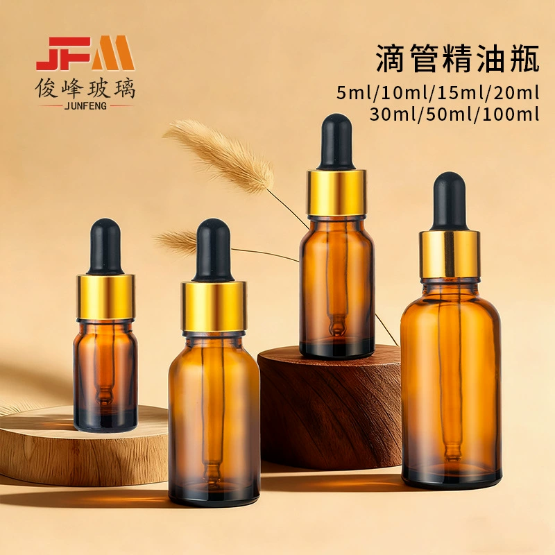 Чай эфирное масло в бутылках с резиновой головкой капельницы бутылка оптом 5 мл-100 мл коричневая стеклянная бутылка эфирного масла чая