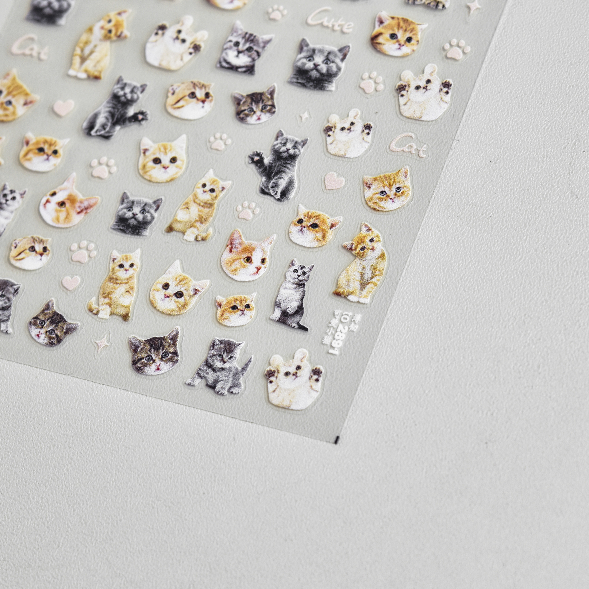 10g Weight Nail Patches Nail Supplies 1 Piece Quantity Plastic Material Cartoon Pattern Cartoon Style Style Cartoon Style Cartoon Plastic Nail Patches 1 Piece 4