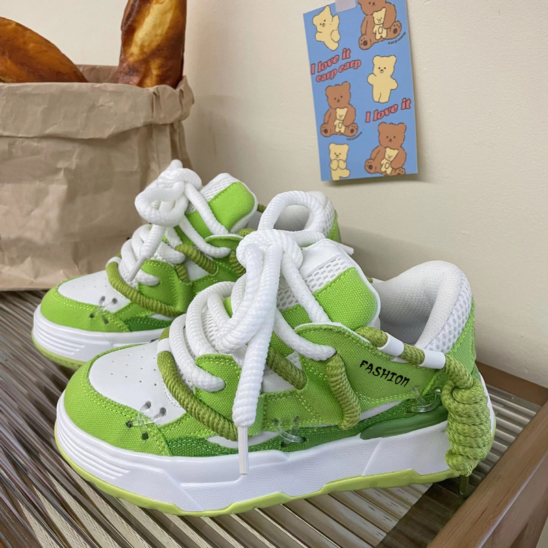 New Couple Height Increasing Versatile Chinese Style Bread Shoes Ins Super Popular Athletic Shoes Niche Fashion Women's Running Men's Shoes New Couple Height Increasing Versatile Chinese Style Bread Shoes Ins Super Popular Athletic Shoes Niche Fashion Women's Running Men's Shoes