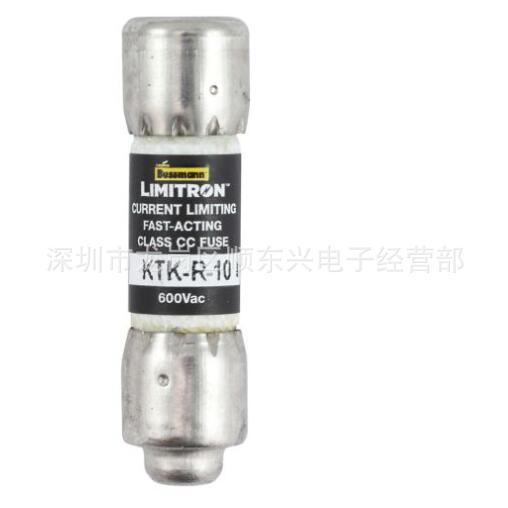 BUSSMANN KTK-R-1 陶瓷保险丝 防爆熔断器 10*38mm 1A-20A25A30A