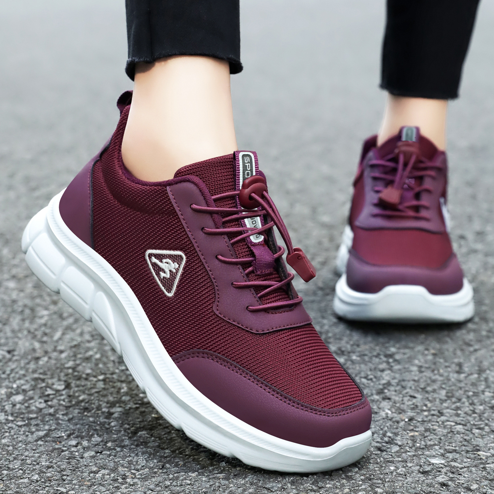 Zapatos para hombres, zapatos casuales de poliuretano, zapatos para hombres, zapatos para padres al aire libre, zapatos simples transpirables