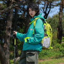 秋冬潮流户外登山背包大码男士双肩包嘻哈大容量日系拼色双肩包男