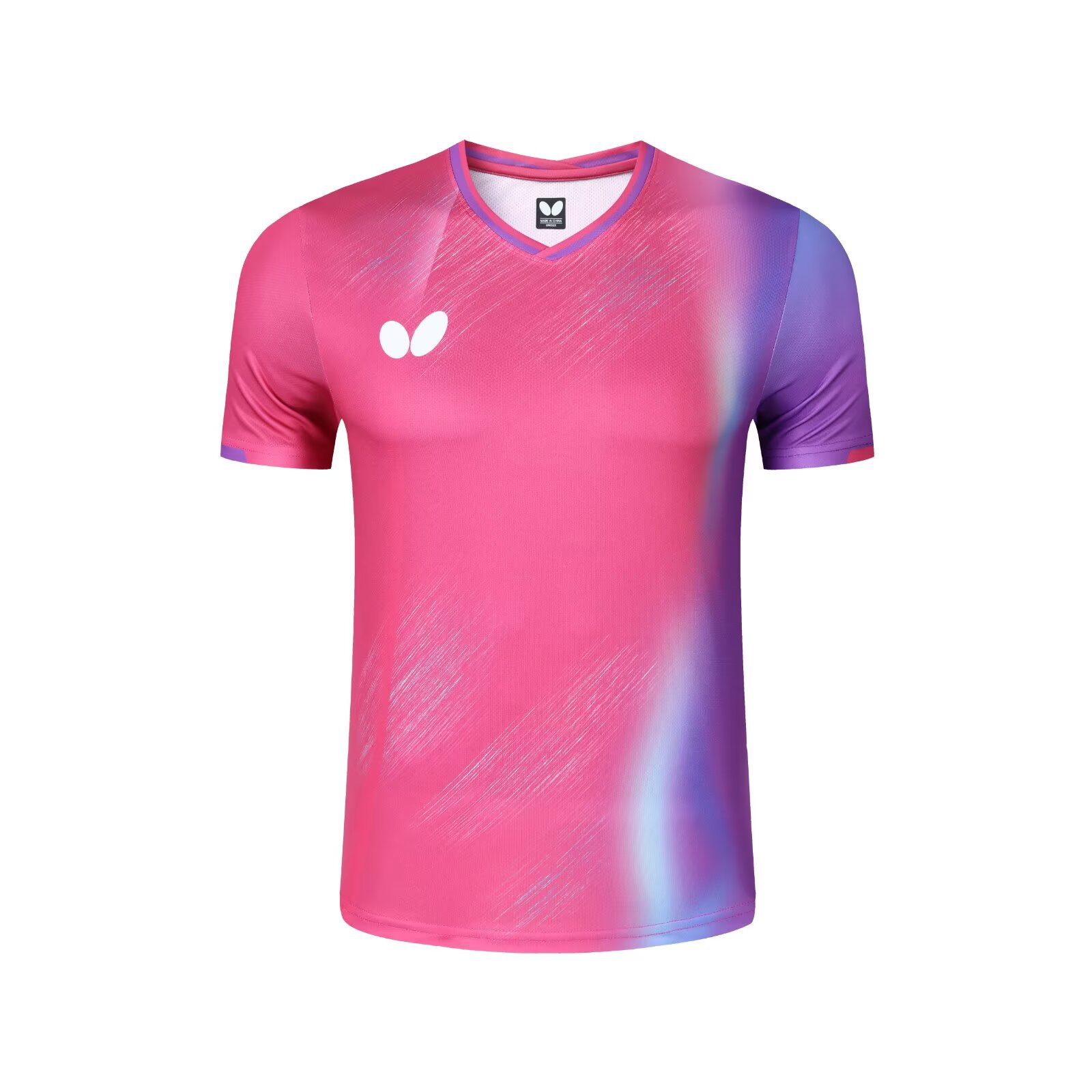 25 mariposa ropa de tenis de mesa rápida secado transpirable ropa de entrenamiento para hombres y mujeres juegos de tenis de mesa ropa deportiva impresa compra de grupo
