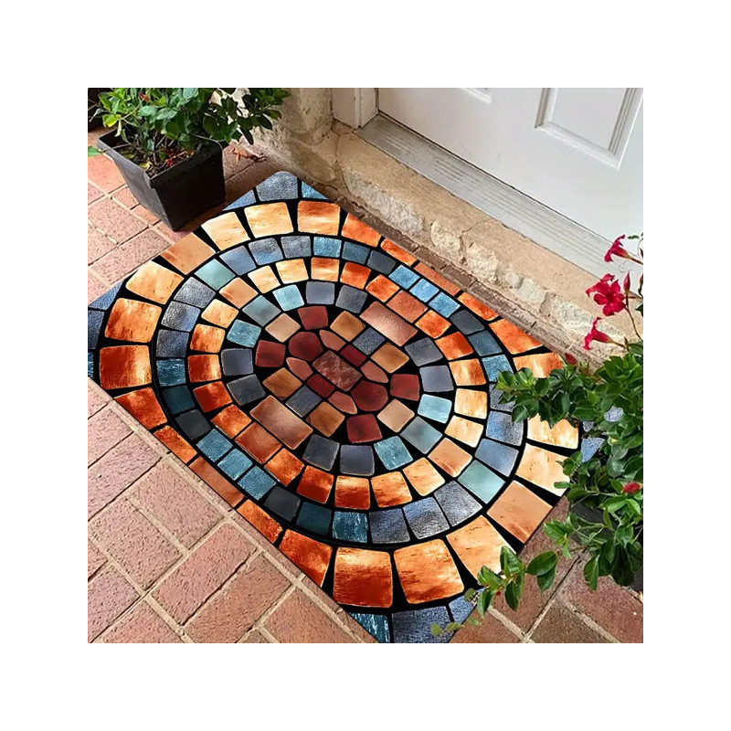3d Illusion Badematte Rutschfest Saugfähig Waschbar Teppich_voghion.com