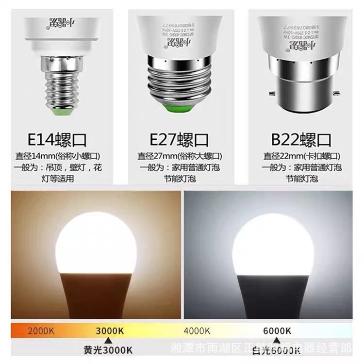 Lámpara de protección de la segunda generación de lámpara de ahorro de energía doméstica super brillante e27 bombilla de gran potencia 18W