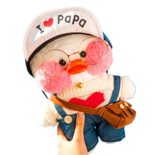 Plush toy hyaluronic acid duck internet celebrity duck lalafanfan cafe mimi ins hyaluronic acid duck doll