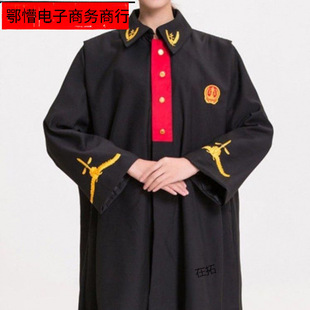 Legal mock costumes, judges' uniforms, lawyer robes, jurors and other primary and secondary school students' court performance suits role-playing