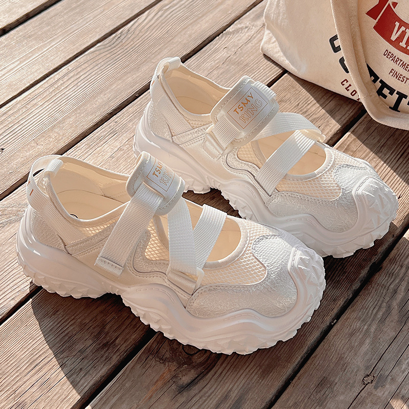 Summer White Shoes for Women, Breathable Mesh Hollow Shoes with Skirts, Sneakers, Bangnai Xy-A285, One Piece Drop Shipping