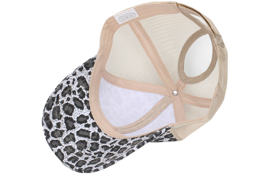 Unisex Streetwear Leopard Curved Eaves Baseball Cap display picture 5