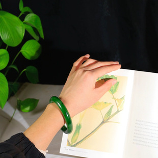 Jin Yu Tang Xinjiang Hetian Jade [Youyou Fanghua. Bracelet] fine jasper bracelet jade delicate and warm