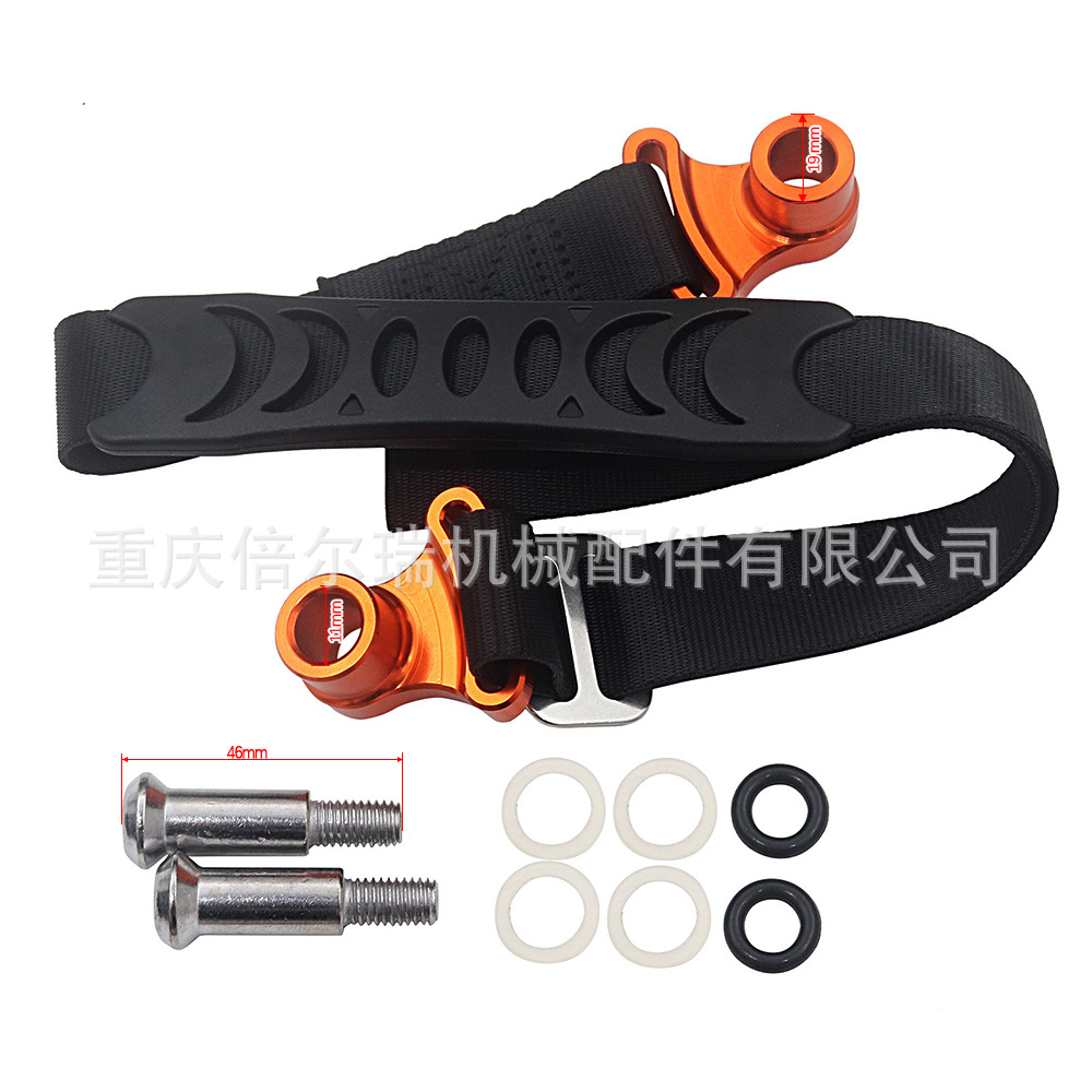 Fábrica directa cinturón de rescate de motocicleta trasero cinturón de elevación Huayang trasero cuerda de tracción de asiento cuerda de elevación