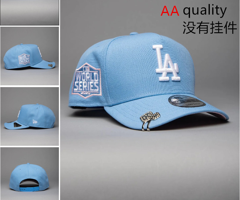 Comercio exterior transfronterizo al por mayor 2026 AA gorra de boca de pato bordado tridimensional ajustable gorra de hip-hop Yankees Dodgers
