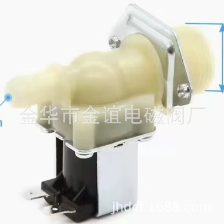 Поставка льда Соленоидный клапан на входе воды пластиковый электромагнитный клапан 6 точек Соленоидный клапан 220 В водяной клапан